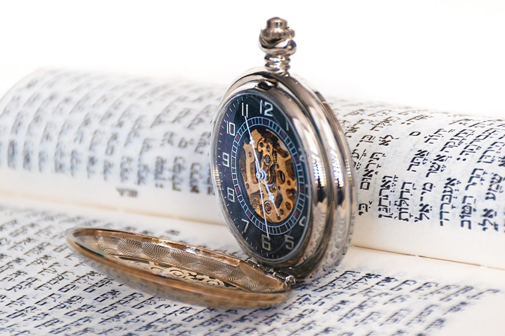 Pocket watch on the Torah